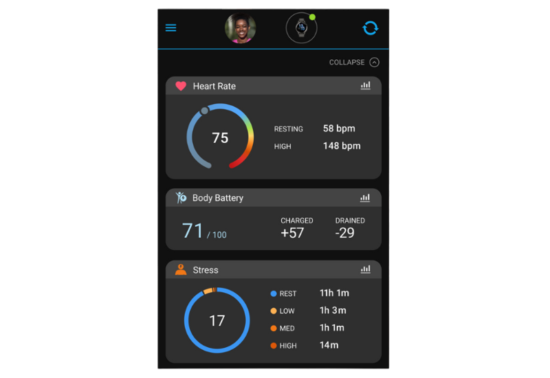 Garmin Connect app